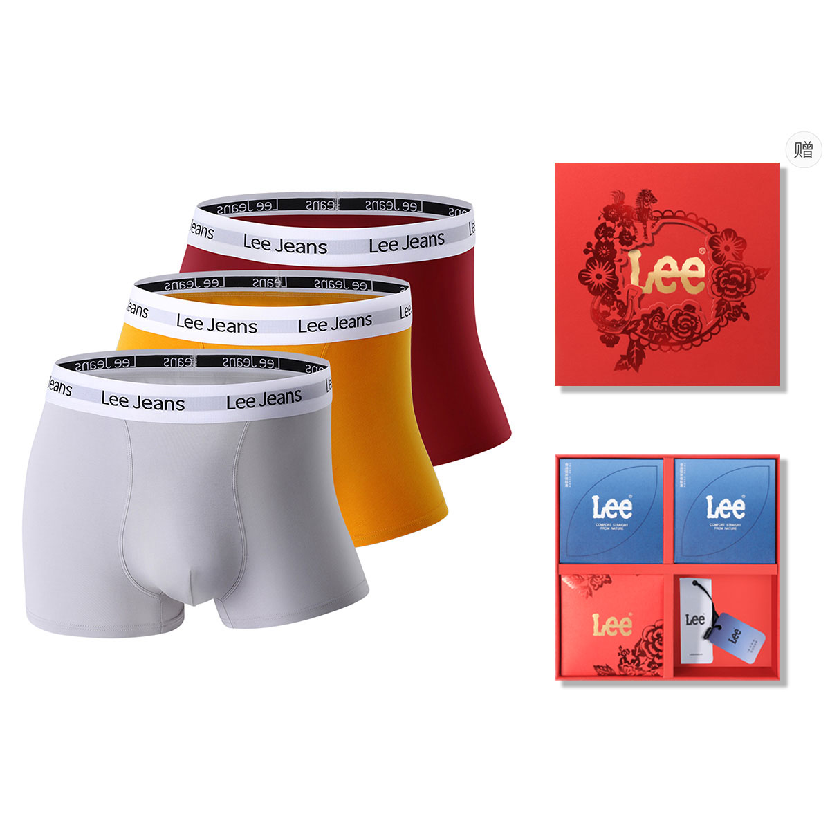 Комплект мужских трусов подарочный набор Lee, Box 3 Pack (серый+оранжевый+красный)
Комплект мужских трусов подарочный набор Lee, Box 3 Pack (серый+оранжевый+красный)