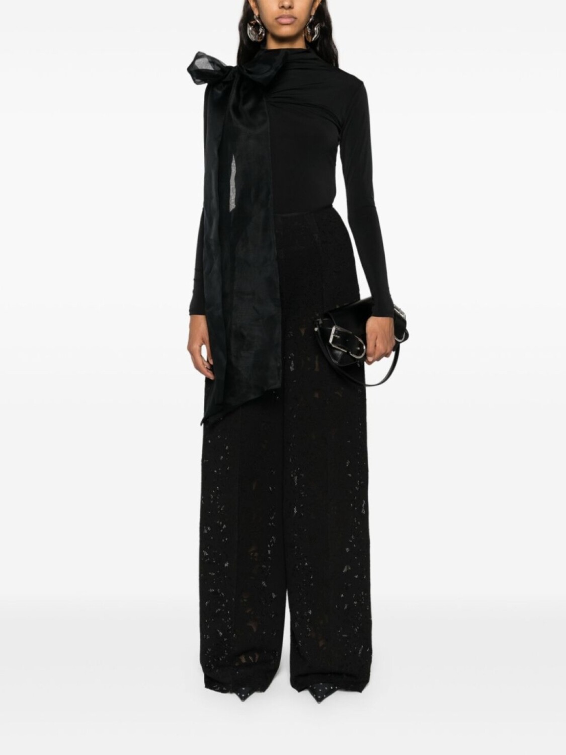 Atu Body Couture прямые брюки с цветочным узором, черный
Atu Body Couture прямые брюки с цветочным узором, черный