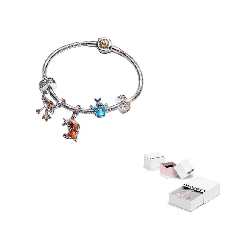 Серебряный браслет 925 пробы для женщин Silver Pandora, серебряный
Серебряный браслет 925 пробы для женщин Silver Pandora, серебряный