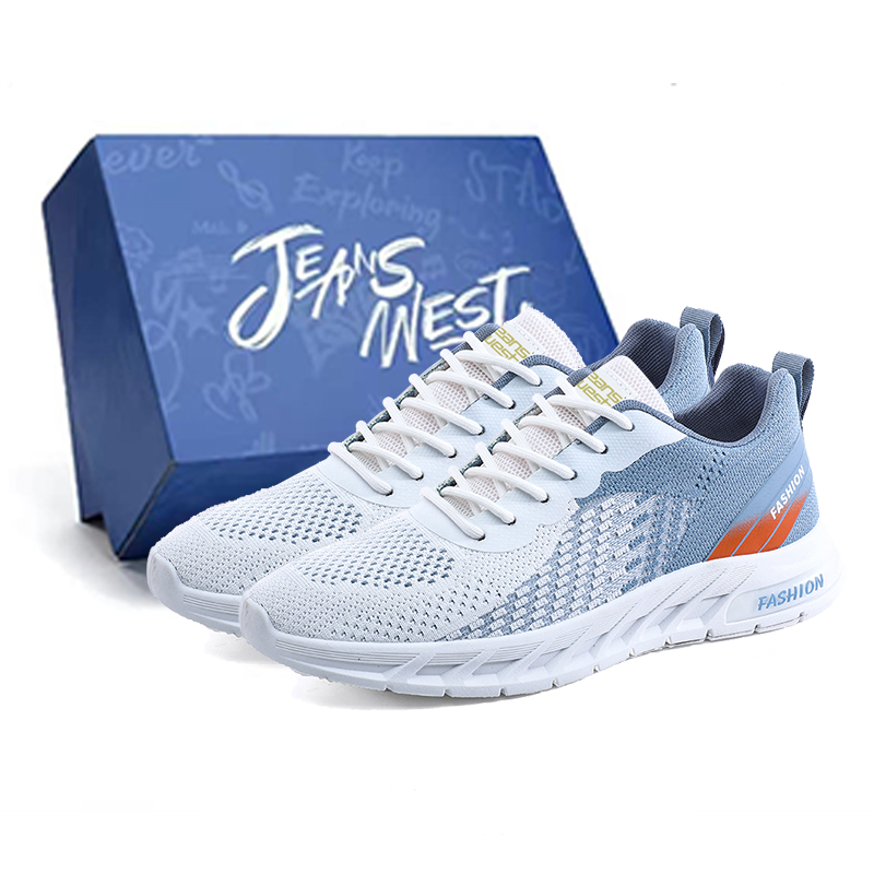 Нескользящие, дышащие, легкие низкие повседневные туфли для мужчин JEANSWEST, White Blue
Нескользящие, дышащие, легкие низкие повседневные туфли для мужчин JEANSWEST, White Blue