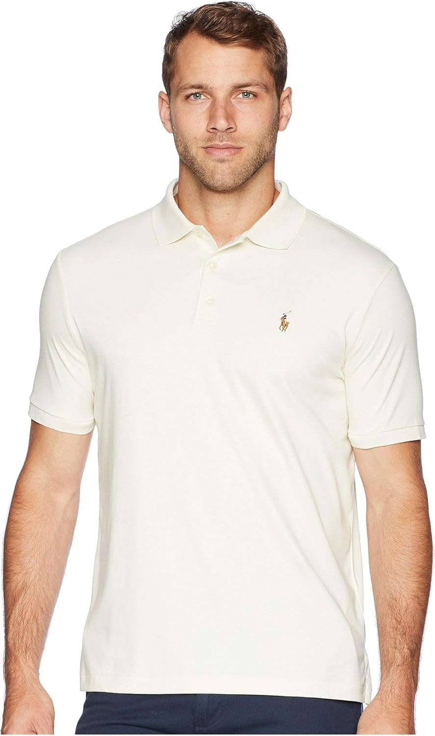 Футболка-поло POLO RALPH LAUREN, классический крой, мягкий хлопок, Chic Cream
Футболка-поло POLO RALPH LAUREN, классический крой, мягкий хлопок, Chic Cream