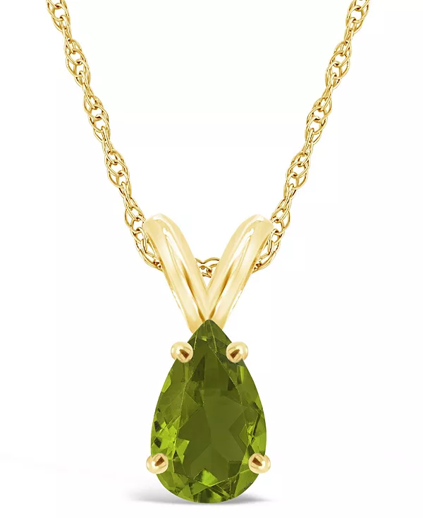 Ожерелье с подвеской из перидота (1-1/3 карата) из 14-каратного желтого золота Macy'S, gold
Ожерелье с подвеской из перидота (1-1/3 карата) из 14-каратного желтого золота Macy'S, gold