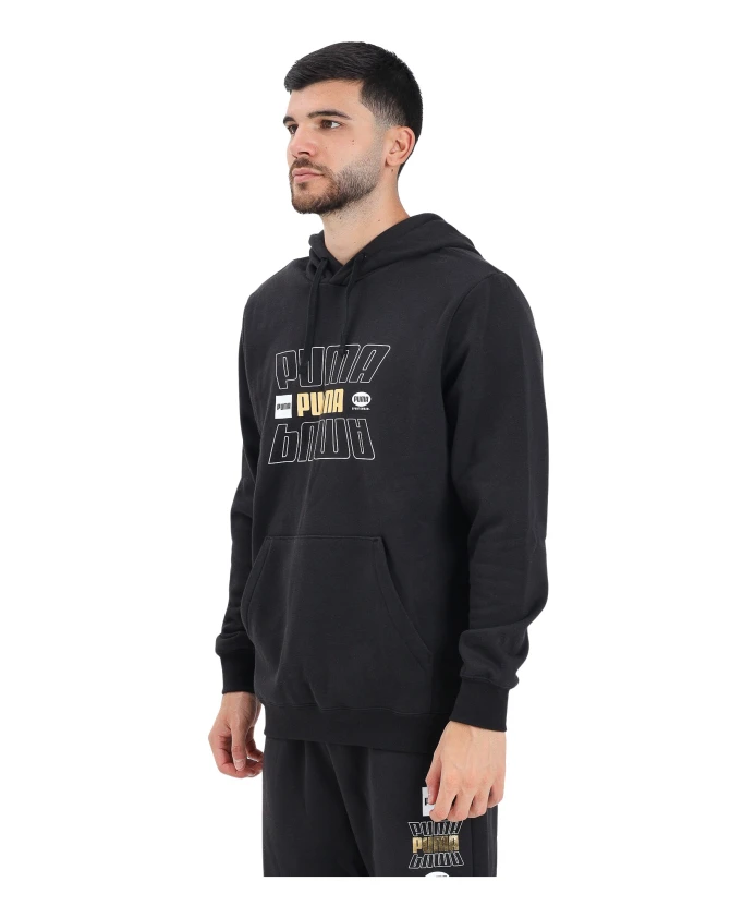 Черная толстовка Essentials Logo Lab Puma, черный
Черная толстовка Essentials Logo Lab Puma, черный