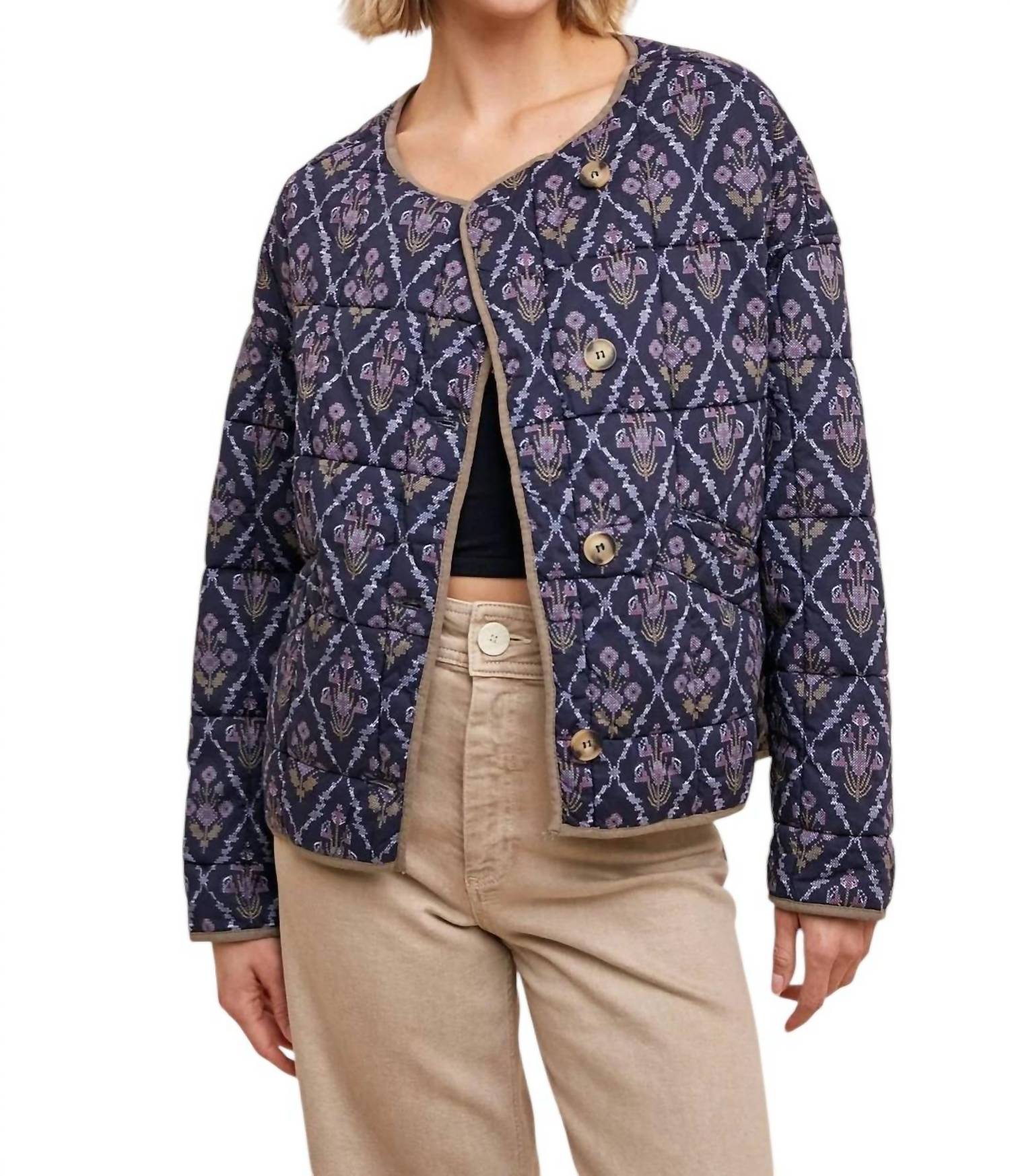 Стеганая куртка с принтом в полночном цветочном стиле IN-LOOM, цвет midnight floral
Стеганая куртка с принтом в полночном цветочном стиле IN-LOOM, цвет midnight floral