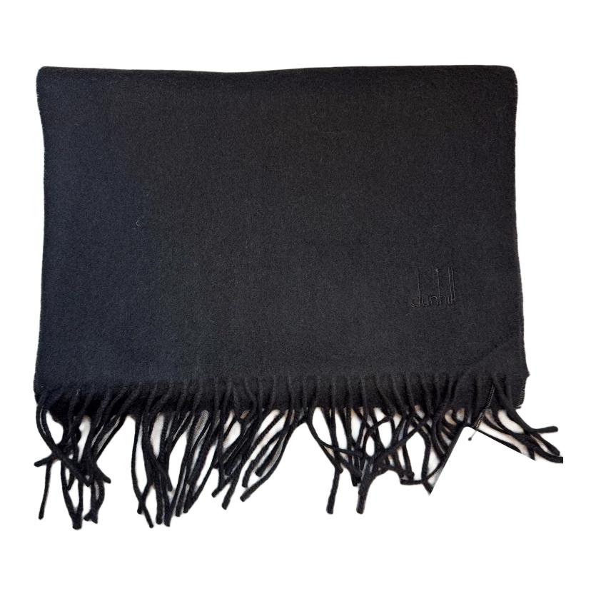 Dunhill Кашемировый шарф унисекс черный, Black
Dunhill Кашемировый шарф унисекс черный, Black