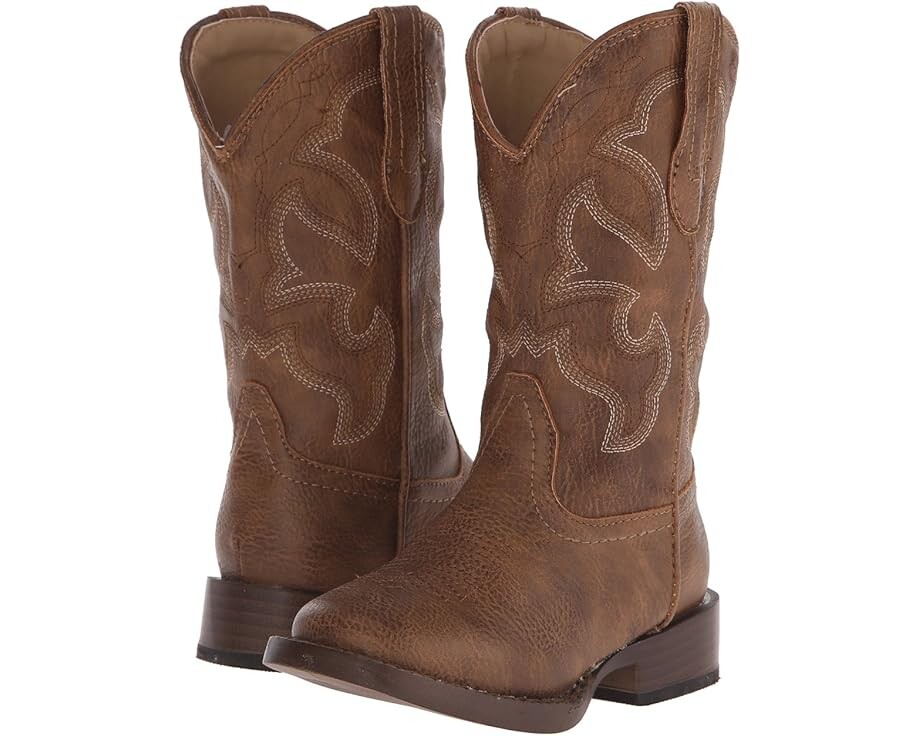 Ботинки Roper Kids Cole Square Toe Boot, желто-коричневый
Ботинки Roper Kids Cole Square Toe Boot, желто-коричневый