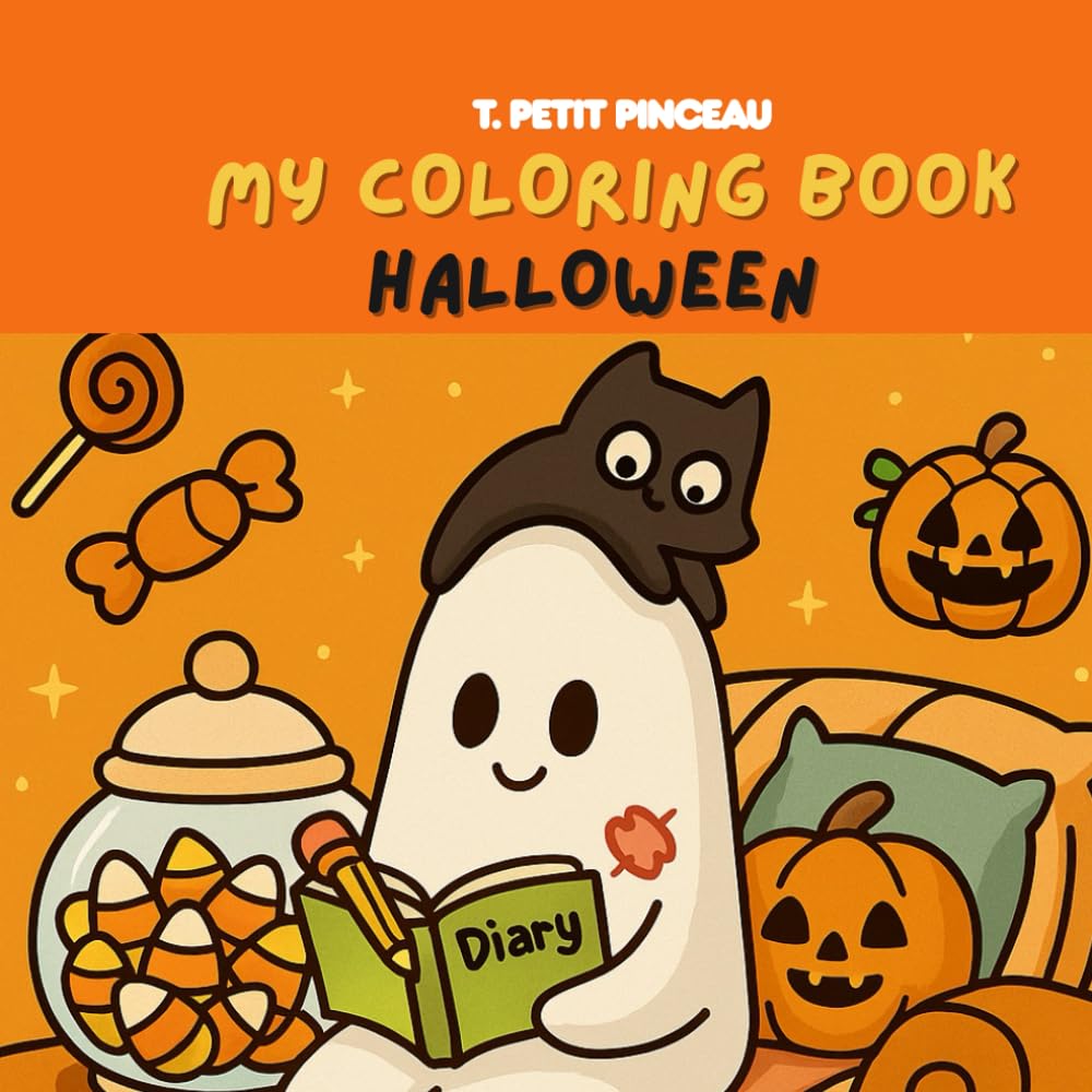 MY COLORING BOOK HALLOWEEN: Children & Teens Featuring Adorable moment Halloween (Independently published)
MY COLORING BOOK HALLOWEEN: Children & Teens Featuring Adorable moment Halloween (Independently published)