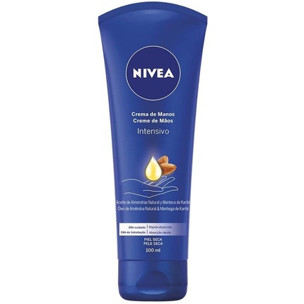 Мини-крем для рук интенсивный 30 мл с миндальным маслом для сухой кожи Nivea
Мини-крем для рук интенсивный 30 мл с миндальным маслом для сухой кожи Nivea