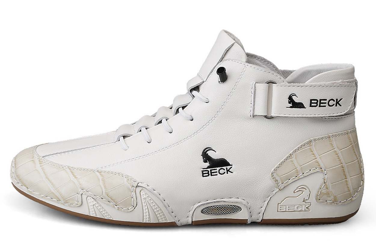 BECK Мужские повседневные туфли, белые, средней высоты
BECK Мужские повседневные туфли, белые, средней высоты