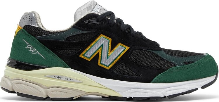 Кроссовки New Balance 990v3 Made In USA 'Black Green', черный
Кроссовки New Balance 990v3 Made In USA 'Black Green', черный
