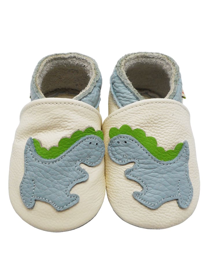 Yalion Детские кожаные прогулочные туфли с нескользящей подошвой - кремового цвета с рисунком динозавров
Yalion Детские кожаные прогулочные туфли с нескользящей подошвой - кремового цвета с рисунком динозавров