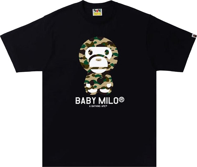 Футболка BAPE 1st Camo Baby Milo Tee 'Black/Yellow', черный
Футболка BAPE 1st Camo Baby Milo Tee 'Black/Yellow', черный