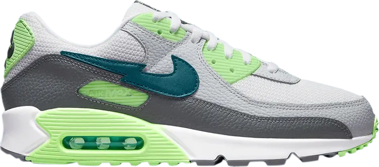 Кроссовки Nike Air Max 90 'Split Swoosh Aquamarine', белый
Кроссовки Nike Air Max 90 'Split Swoosh Aquamarine', белый