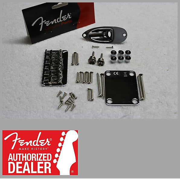 Новый комплект фурнитуры для кузова Fender Hardtail Chrome Stratocaster — Strat 006-0068-000
Новый комплект фурнитуры для кузова Fender Hardtail Chrome Stratocaster — Strat 006-0068-000