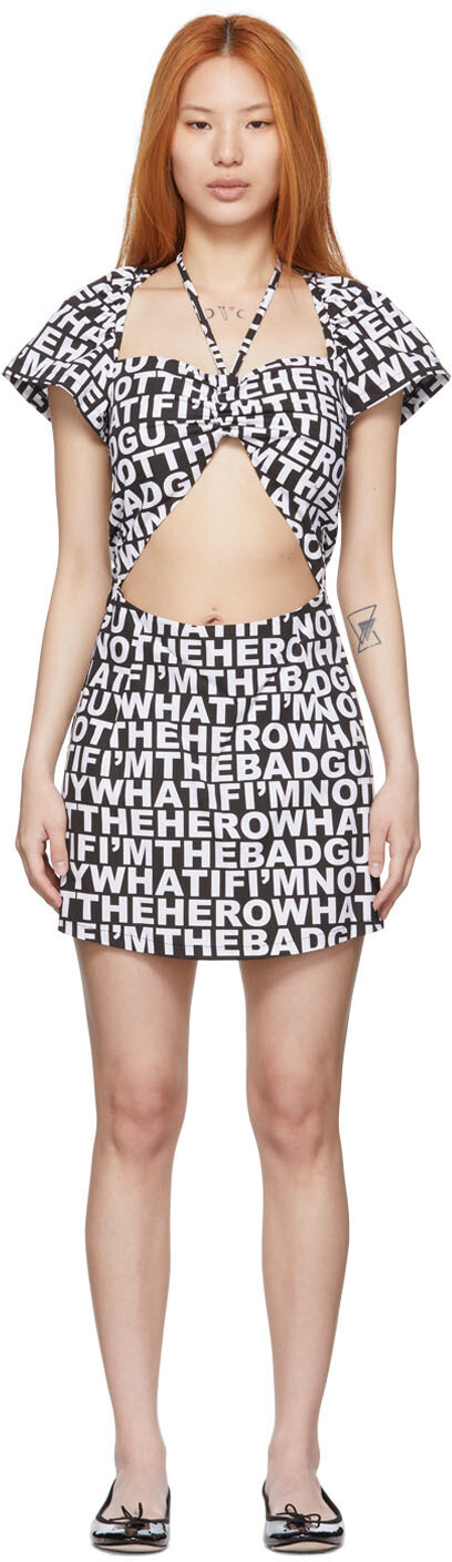 Черно-белое мини-платье Sasha Rose Murdoch, Черный, Черно-белое мини-платье Sasha Rose Murdoch
Черно-белое мини-платье Sasha Rose Murdoch, Черный, Черно-белое мини-платье Sasha Rose Murdoch