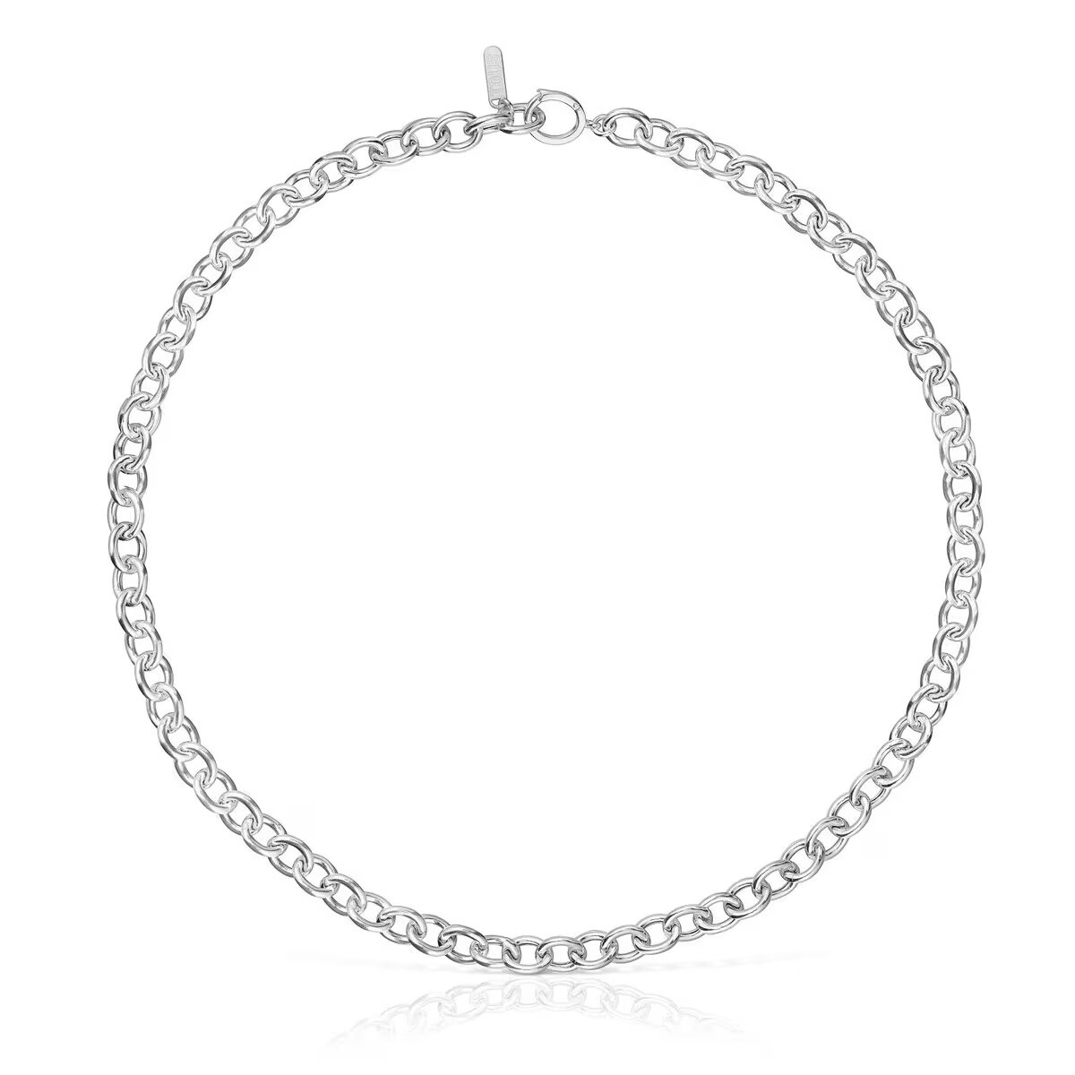 Колье Tous Short Tous Basics, 42 см, серебро 
Колье Tous Short Tous Basics, 42 см, серебро