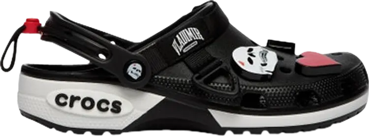 Кроссовки Vladimir Cauchemar x Clog Black Skull, черный
Кроссовки Vladimir Cauchemar x Clog Black Skull, черный