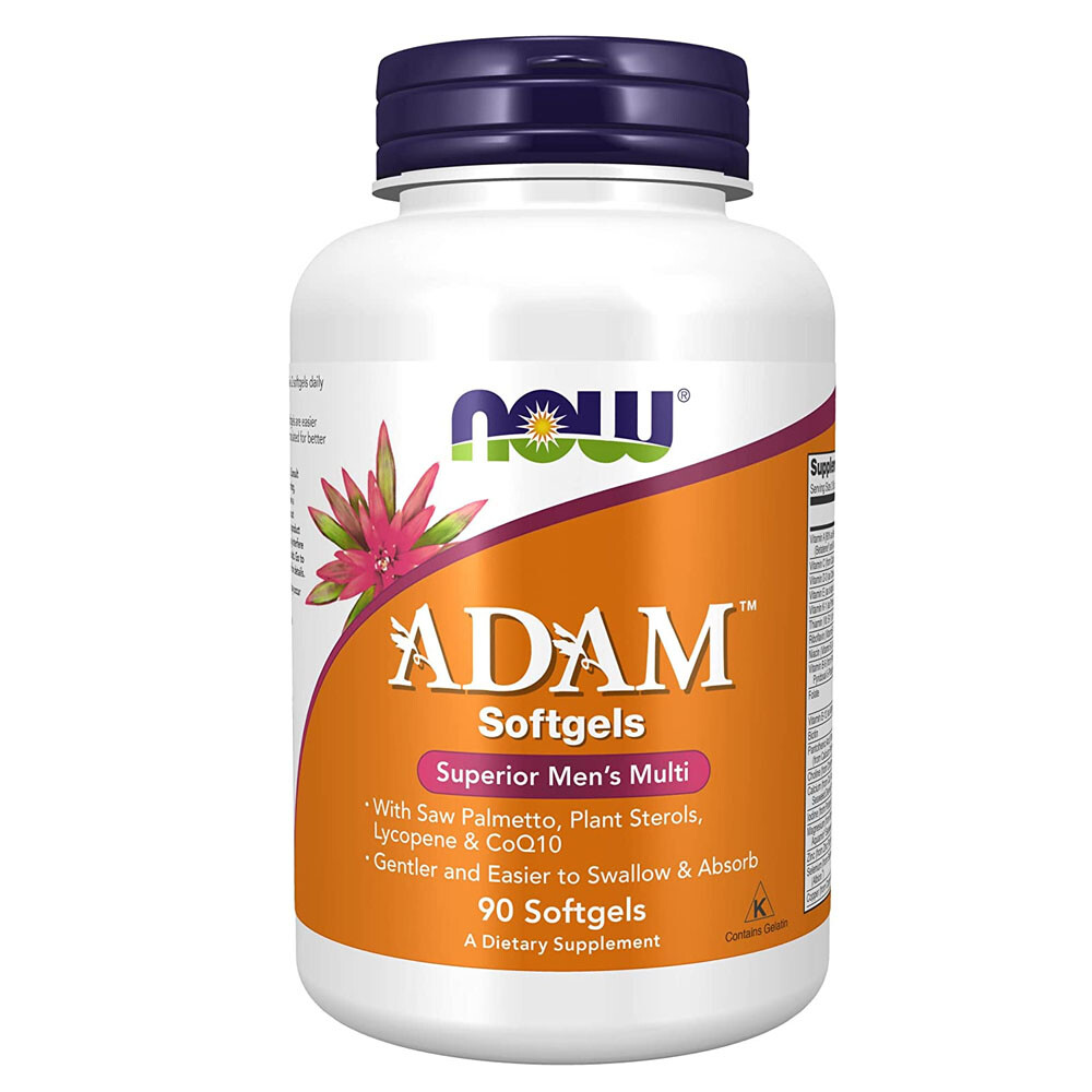 Витамины для мужчин Now Foods Adam Men's Softgels
Витамины для мужчин Now Foods Adam Men's Softgels