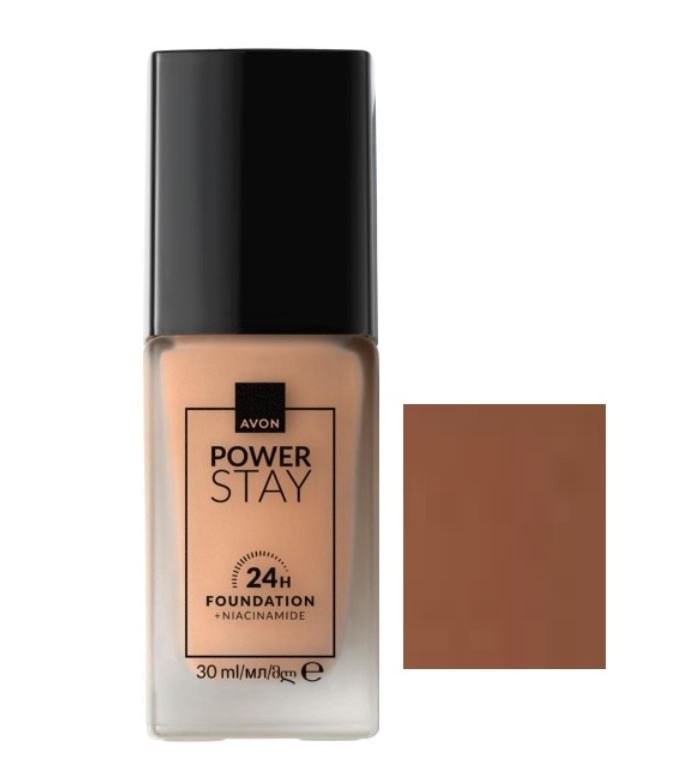 AVON POWER STAY 24 HOURS ESPRESSO 535P FOUNDATION, 30 мл
AVON POWER STAY 24 HOURS ESPRESSO 535P FOUNDATION, 30 мл