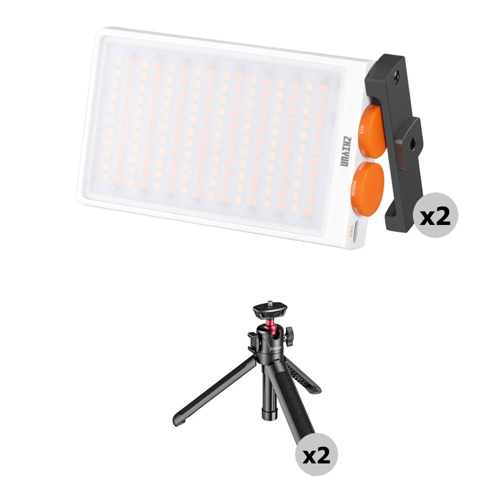 Комплект из 2 карманных светодиодных фонарей Zhiyun FIVERAY M40
Комплект из 2 карманных светодиодных фонарей Zhiyun FIVERAY M40