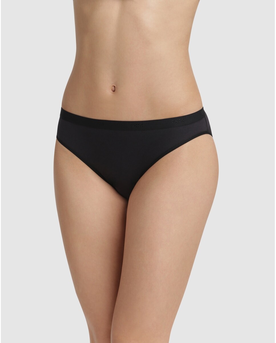 В упаковке 3 трусика из эластичного хлопка разных цветов Dim, мультиколор 
В упаковке 3 трусика из эластичного хлопка разных цветов Dim, мультиколор