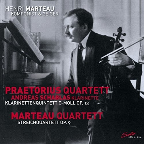 CD диск Marteau / Praetorius Quartett / Schablas: Klarinettenquintett C Moll 13 / Streichquartett 9 
CD диск Marteau / Praetorius Quartett / Schablas: Klarinettenquintett C Moll 13 / Streichquartett 9