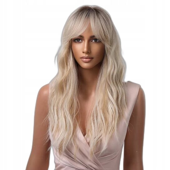 Парик блондин, волны, челка, натуральные парики, inna
Парик блондин, волны, челка, натуральные парики, inna