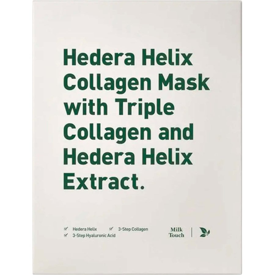 Маска для лица Milk Touch 5 Units Box Hedera Helix Collagen Mask, 125 ml
Маска для лица Milk Touch 5 Units Box Hedera Helix Collagen Mask, 125 ml