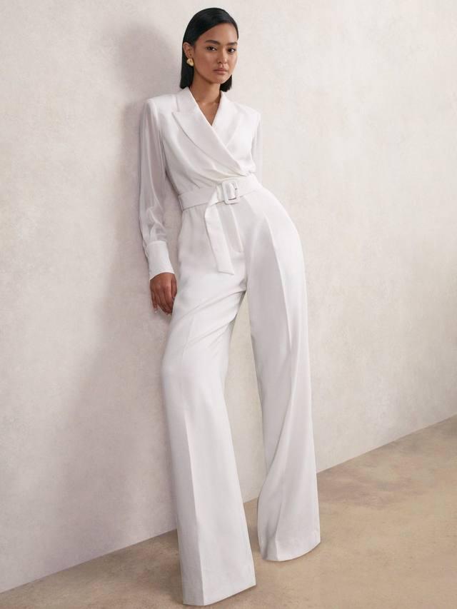 Флора Sheer Sleeve Tux комбинезон Reiss, Ivory
Флора Sheer Sleeve Tux комбинезон Reiss, Ivory