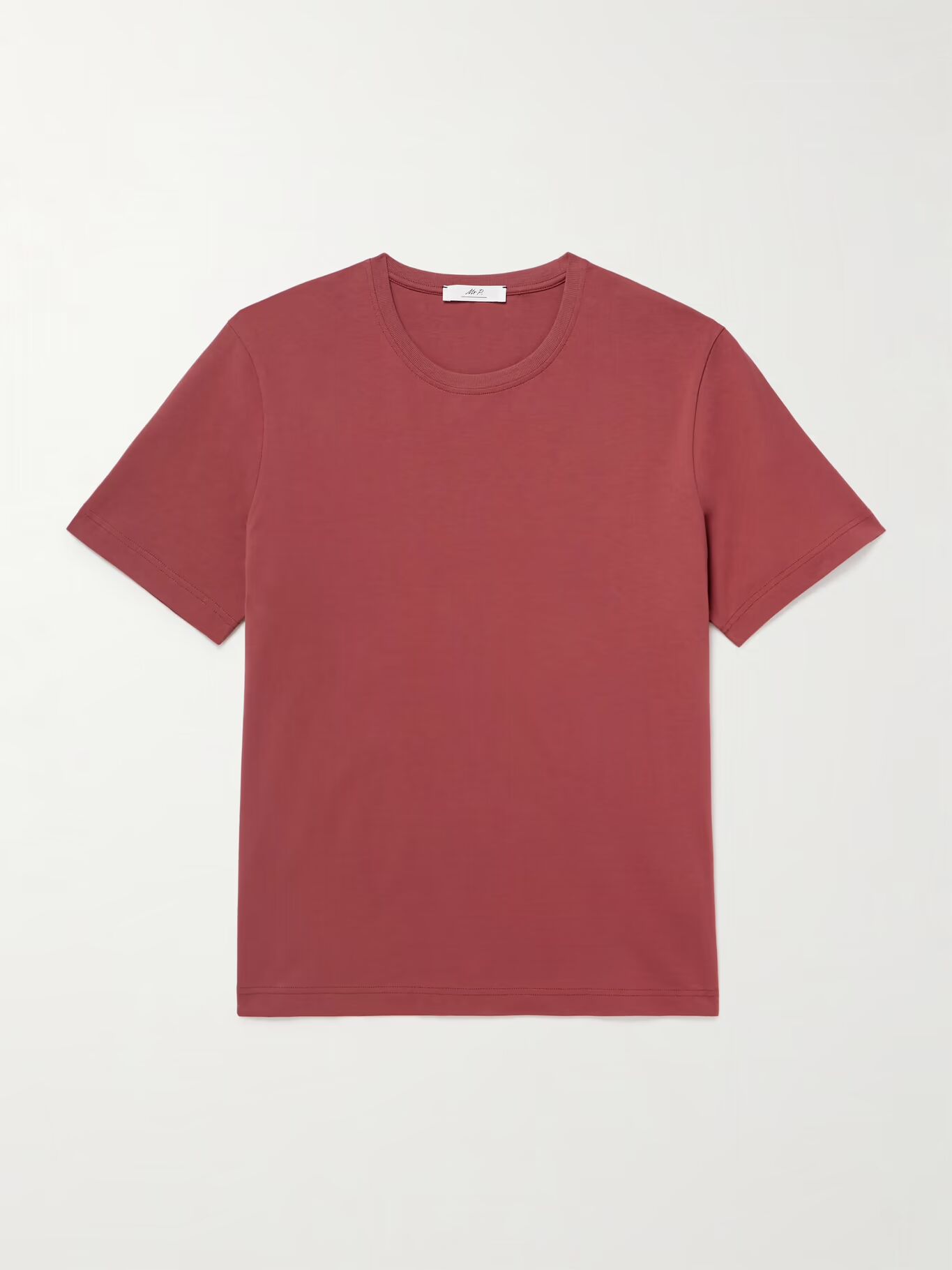 Футболка свободного кроя из органического и переработанного хлопкового джерси MR P., красный
Футболка свободного кроя из органического и переработанного хлопкового джерси MR P., красный