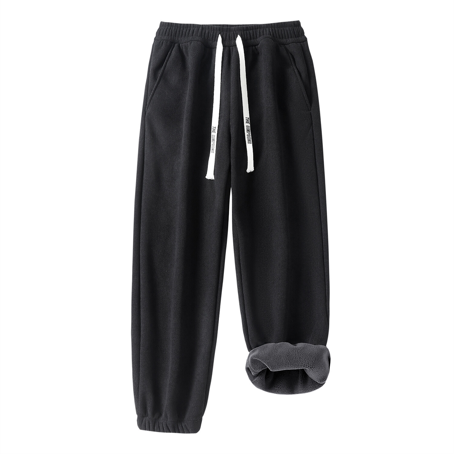 Трикотажные спортивные штаны унисекс The Simpsons, Железно-серый (на флисовой подкладке)
Трикотажные спортивные штаны унисекс The Simpsons, Железно-серый (на флисовой подкладке)