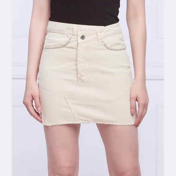 Джинсовая юбка Liu Jo, бежевый
Джинсовая юбка Liu Jo, бежевый