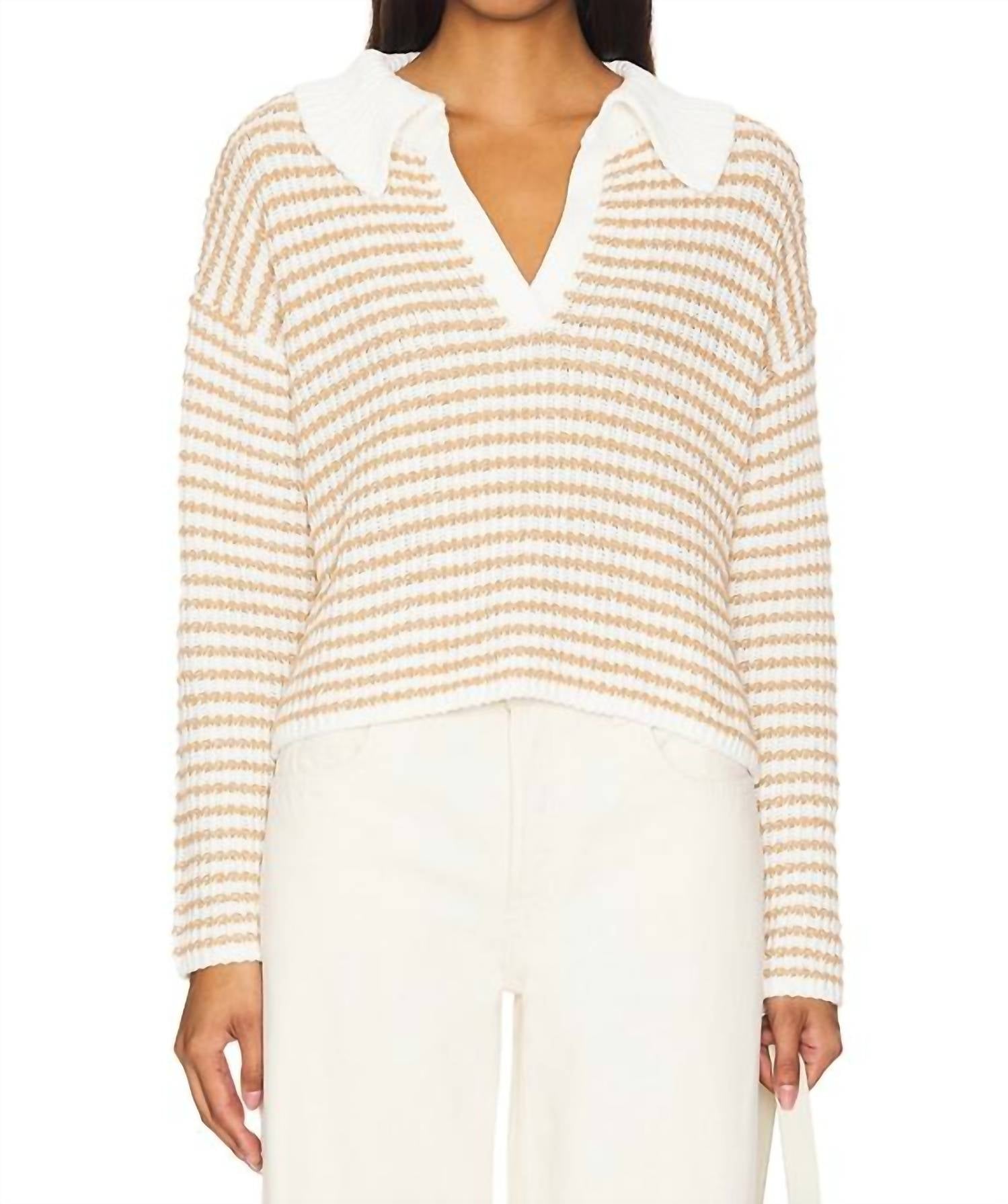 Свитер-пуловер Westport Polo в меловом комбинированном цвете Stitches & Stripes, цвет chalk combo
Свитер-пуловер Westport Polo в меловом комбинированном цвете Stitches & Stripes, цвет chalk combo