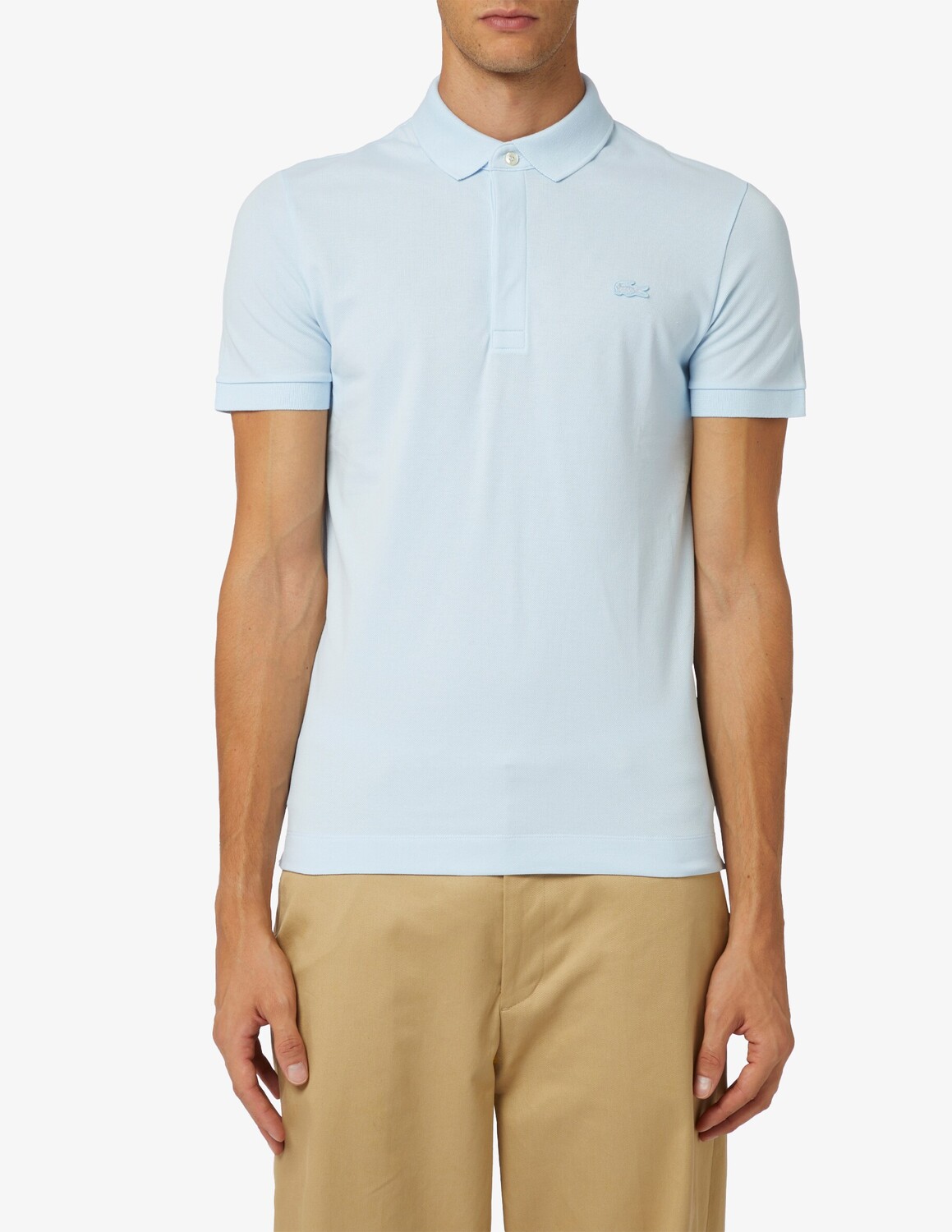 Рубашка-поло с короткими рукавами из крокодиловой кожи Lacoste, светло-синий
Рубашка-поло с короткими рукавами из крокодиловой кожи Lacoste, светло-синий