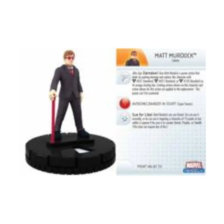 Мэтт Мердок (В), Marvel HeroClix - Incredible Hulk - Singles
Мэтт Мердок (В), Marvel HeroClix - Incredible Hulk - Singles