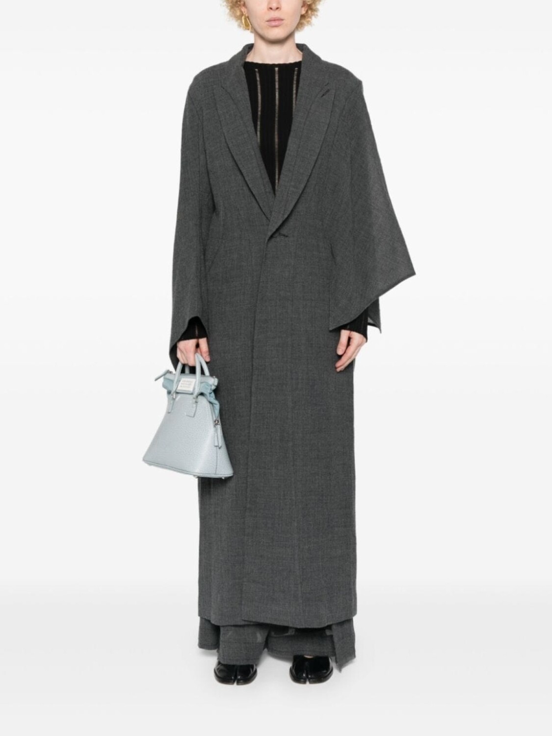 YEHUAFAN пальто с асимметричными рукавами, серый
YEHUAFAN пальто с асимметричными рукавами, серый