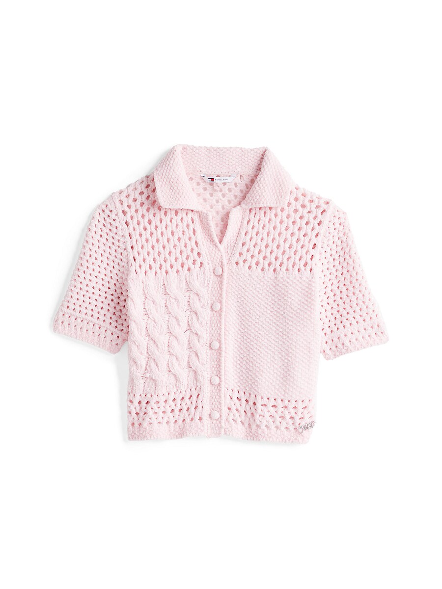 Вязаный кардиган Tommy Jeans, пастельно-розовый
Вязаный кардиган Tommy Jeans, пастельно-розовый