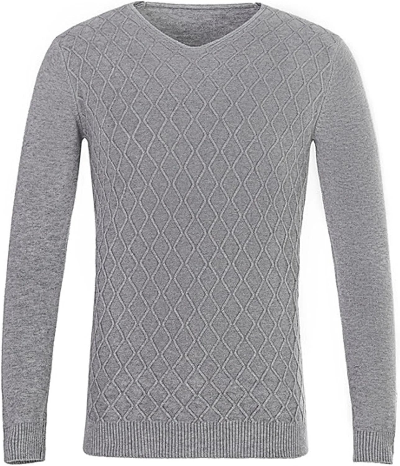 Мужской свитер с воротником-гольф, Casual, фактурный, с узором Diamond Jacquard, длинный рукав
Мужской свитер с воротником-гольф, Casual, фактурный, с узором Diamond Jacquard, длинный рукав