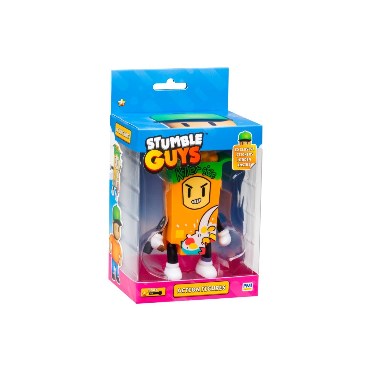 Stumble Guys, Фигурка, Cerial Killer, 11,5 см
Stumble Guys, Фигурка, Cerial Killer, 11,5 см