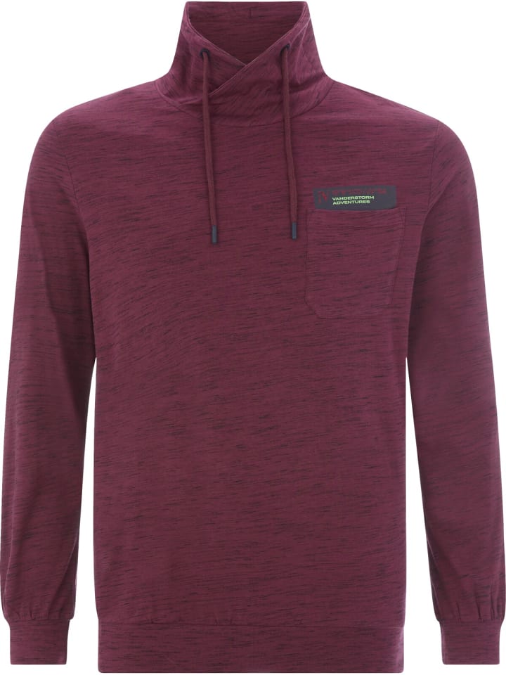Толстовка Jan Vanderstorm Sweatshirt KERVIK, цвет dunkelrot melange
Толстовка Jan Vanderstorm Sweatshirt KERVIK, цвет dunkelrot melange