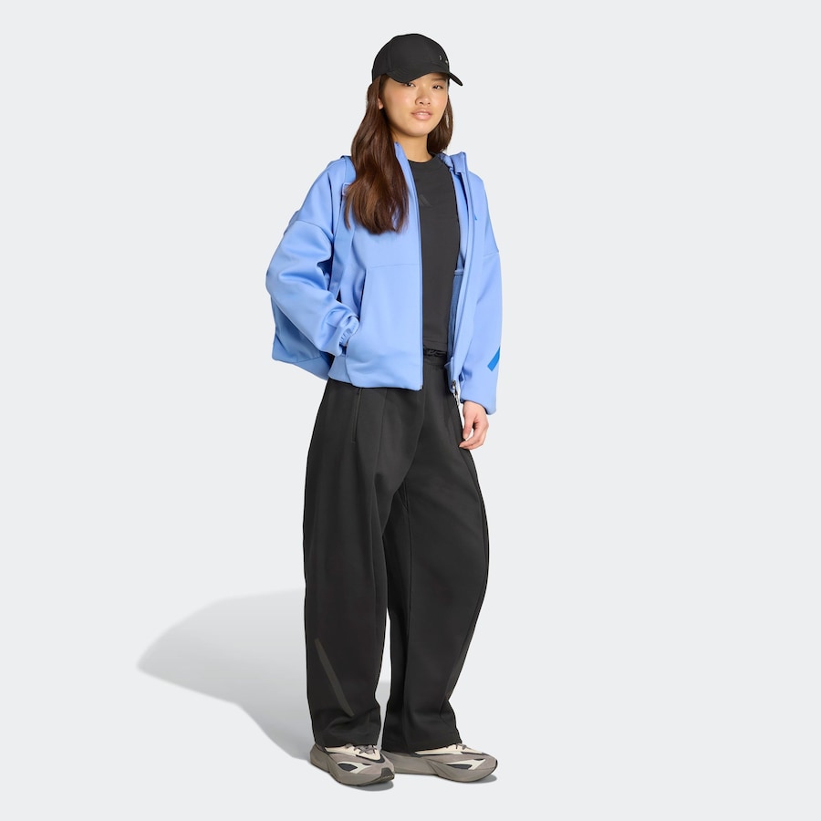 Спортивная толстовка с капюшоном на молнии ADIDAS SPORTSWEAR Z.N.E., синий/небесно-голубой
Спортивная толстовка с капюшоном на молнии ADIDAS SPORTSWEAR Z.N.E., синий/небесно-голубой