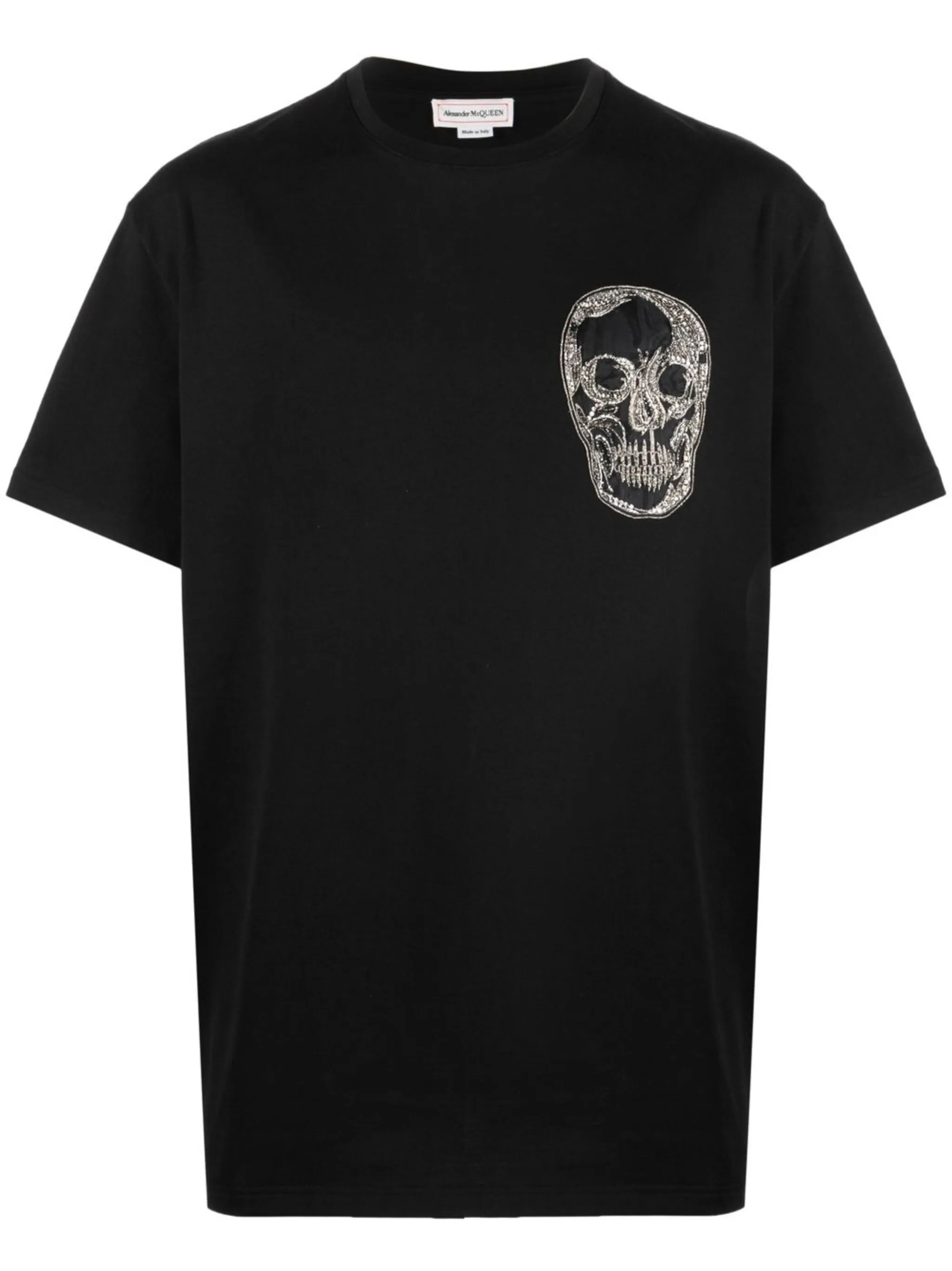 Футболка с вышивкой Skull Alexander Mcqueen, черный
Футболка с вышивкой Skull Alexander Mcqueen, черный