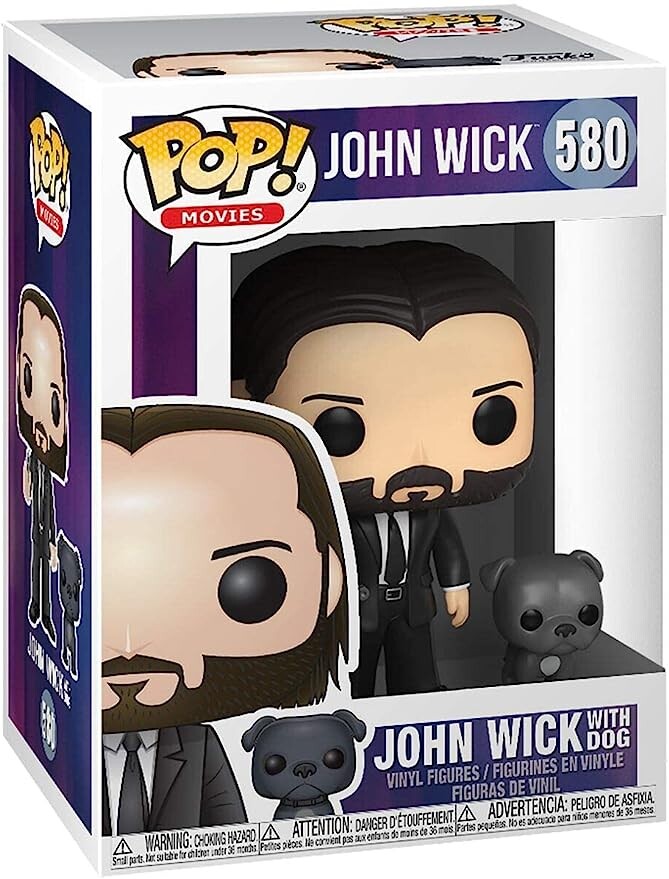 Фигурка Funko POP! Movies: John Wick - John in Black Suit with Dog Buddy
Фигурка Funko POP! Movies: John Wick - John in Black Suit with Dog Buddy