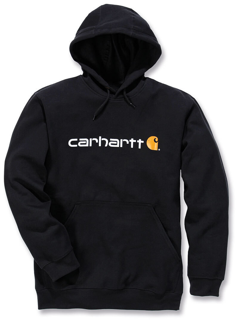 Толстовка Carhartt Signature Logo Midweight, черный 
Толстовка Carhartt Signature Logo Midweight, черный