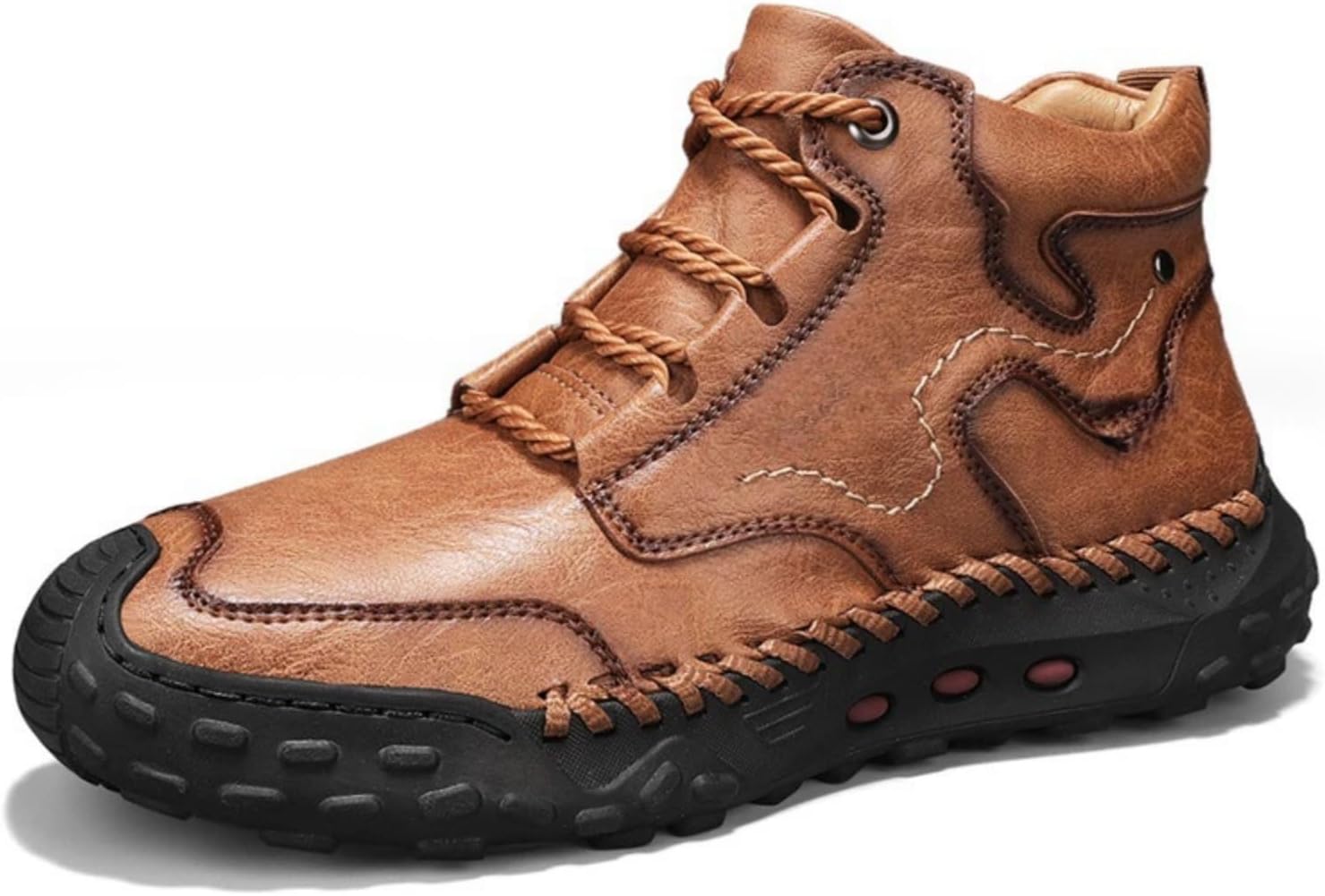 Мужские ботинки-чукка до щиколотки, повседневные, легкие, кожаные, с теплой меховой подкладкой, на платформе, слипоны, высокие челси, для улицы, водонепроницаемые, легкие туристические, для ежедневной ходьбы и вождения Xdfvc, светло-коричневый
Мужские ботинки-чукка до щиколотки, повседневные, легкие, кожаные, с теплой меховой подкладкой, на платформе, слипоны, высокие челси, для улицы, водонепроницаемые, легкие туристические, для ежедневной ходьбы и вождения Xdfvc, светло-коричневый