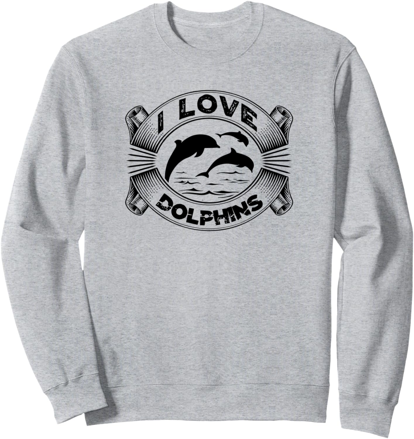 Я люблю дельфинов - Забавная толстовка для любителей дельфинов Love Dolphins, серый
Я люблю дельфинов - Забавная толстовка для любителей дельфинов Love Dolphins, серый