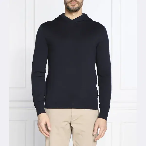 Шерстяной свитшот обычного кроя Emporio Armani, синий
Шерстяной свитшот обычного кроя Emporio Armani, синий