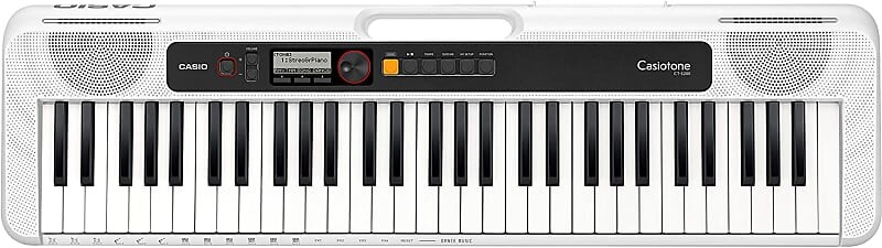 Casio Casiotone CT-S200 61-клавишная портативная цифровая клавиатура - белая CT-S200WE
Casio Casiotone CT-S200 61-клавишная портативная цифровая клавиатура - белая CT-S200WE