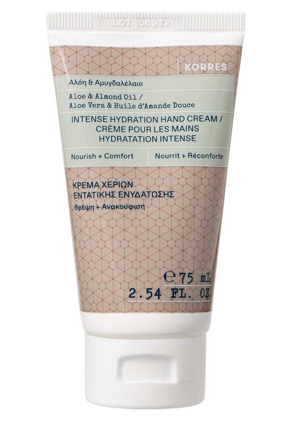 Крем для рук Aloe & Almond Oil Intensively Moisturizing Hand Cream KORRES
Крем для рук Aloe & Almond Oil Intensively Moisturizing Hand Cream KORRES