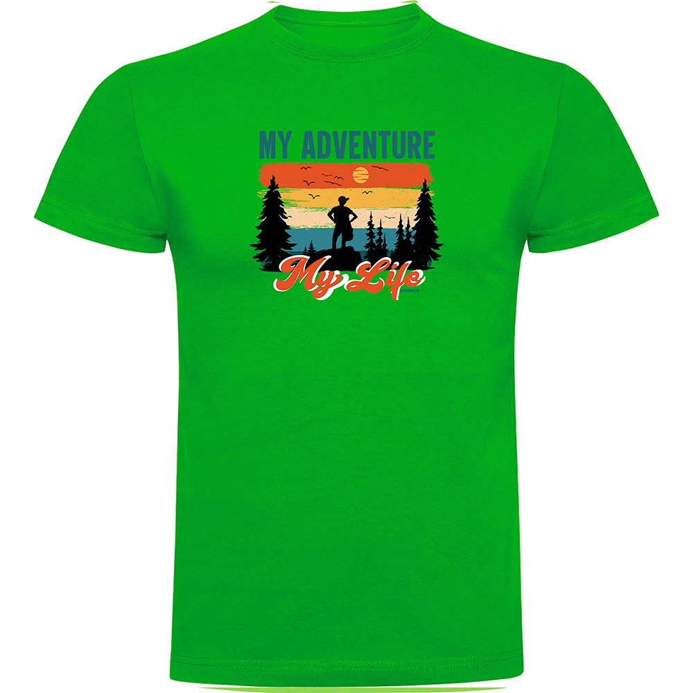 Футболка с коротким рукавом Kruskis My Adventure, зеленый
Футболка с коротким рукавом Kruskis My Adventure, зеленый